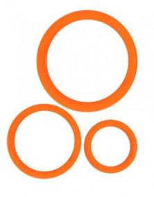 Кольцо эрекционное оранжевый набор Кольцо эрекционное оранжевый набор