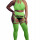Комплект Two Piece with Crop Top and Stockings Green  XL/XXXXL - Комплект Two Piece with Crop Top and Stockings Green  XL/XXXXL