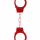 Металлические наручники Beginner's Handcuffs Red - Металлические наручники Beginner's Handcuffs Red