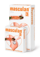 Презервативы Masculan Ultra "Продлевающие"с колечками ,пупырышками и с анестетиком 10 шт