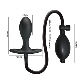 Анальная пробка со смещенным центром тяжести Pretty Love ♥Анальная пробка Inflatable Anal Plug Pretty Love, изготовленная из силикона. Трубка длиной 60 см и помпа длиной 10 см обеспечивают удобство использования.
♥Пробка предназначена для накачивания после введения, что обеспечивает интенсивное давление на P-точку и комфортное использование.
♥Встроенный предохранительный клапан позволяет быстро и безопасно сдуть пробку после использования. Рекомендуется вставлять пробку перед накачиванием, чтобы воздух равномерно распределился внутри.
♥Вес 130 грамм
♥Ширина 5,8 см
♥Длина 9,1 см
♥Диаметр 3,2 см.