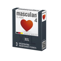 Презервативы Masculan Classic "Увеличенного размера" 3 шт