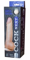 Фаллоимитатор COCK NEXT Lovetoy, TPR, телесный, 20,5 см
