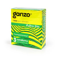 Презервативы Ganzo Ultra thin №3