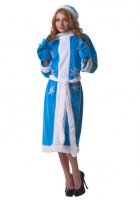 костюм Снегурочки "классический" размер универсальный