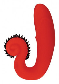 Фаллоимитатор силикон 12,7 см  Красный дракончик! Игрушка совершенна и олицетворяет собой все пороки и удовольствия современного мира. Её форма настолько оригинальна, что вы можете не сразу догадаться об истинном предназначении девайса.