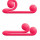 Вибромассажер для двойной стимуляции Snail Vibe - Вибромассажер для двойной стимуляции Snail Vibe