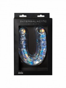 Прозрачный фаллоимитатор Прозрачный дилдо Intergalactic Infinity